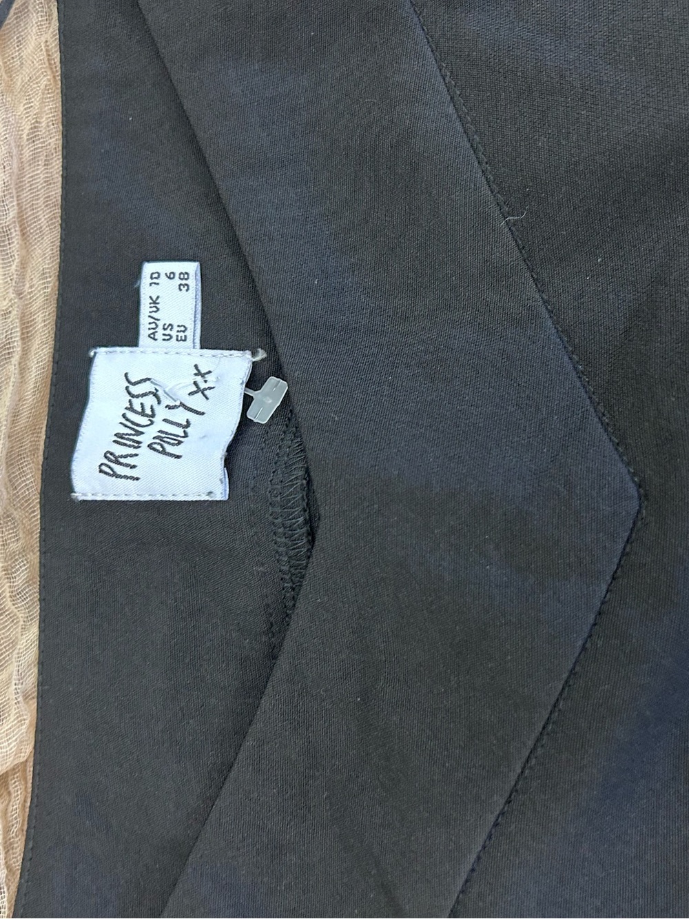 Princess Polly Black Tailored Mini Skirt - Picture 2 of 4